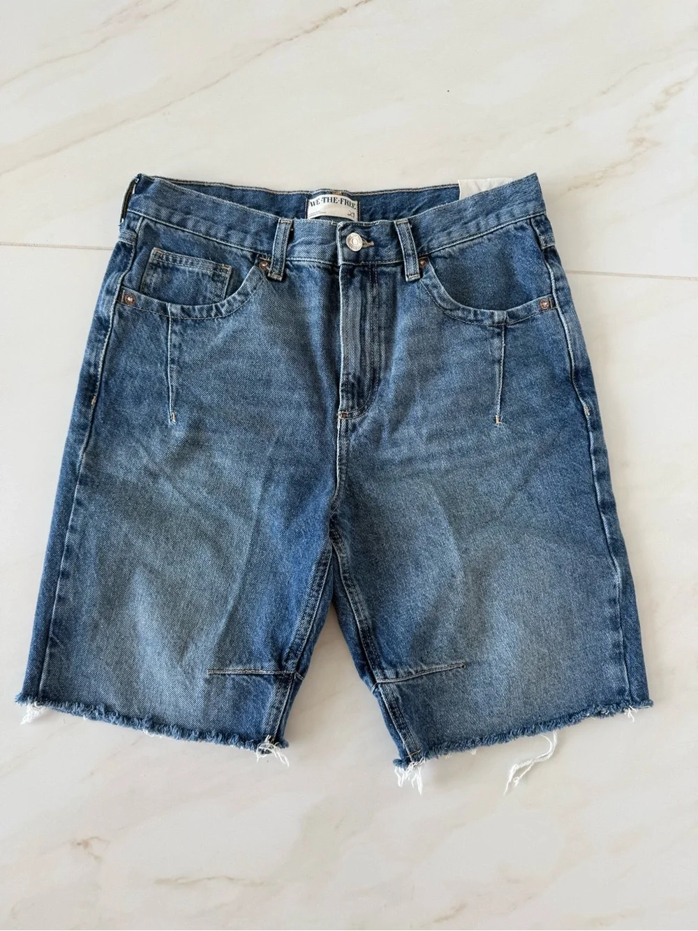 NWT Free People Ghost Town Long Shorts